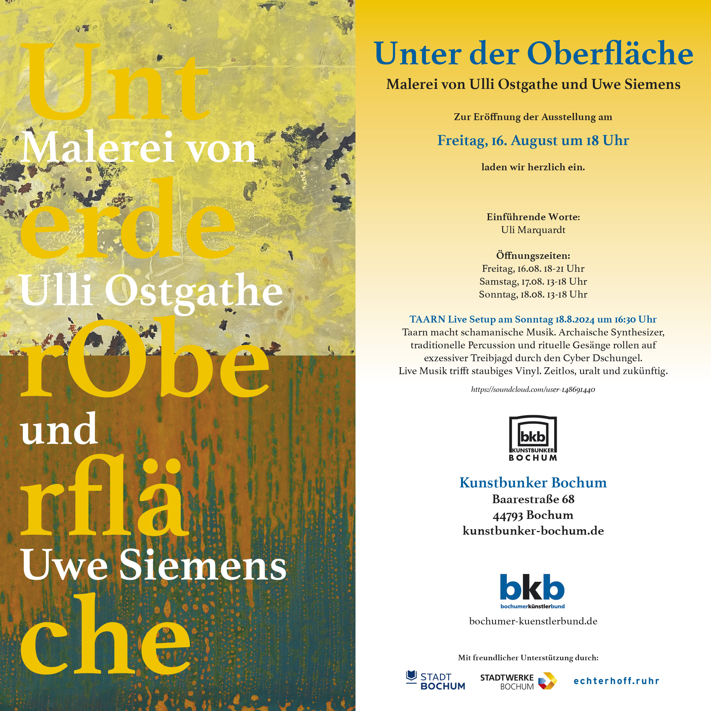 Unter der Oberfläche